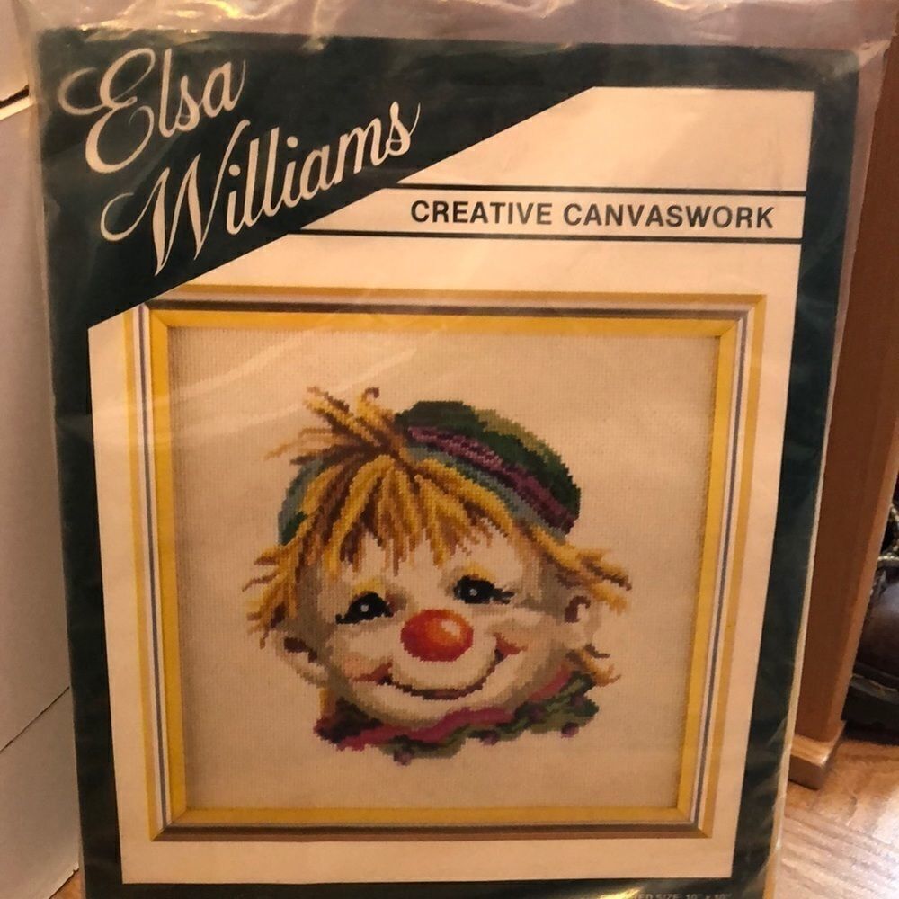 Elsa Williams clown with green hat kit